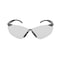Jackson Safety Safety Glasses, Anti-Fog, Clear Lens, Gunmetal Frame, Frameless 50026 - alternate 3